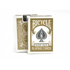 Bicycle Rider Back Gold